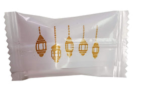 Naturejam Eid Mubarak Wrapped Fruit Balls packaging on table; ideal as goody bag favors.