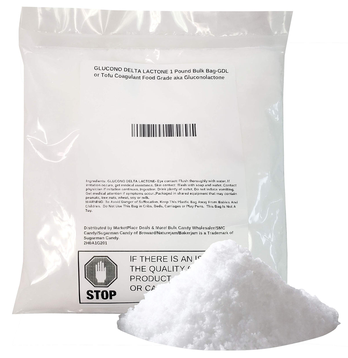 Naturejam glucono delta-lactone powder pack for tofu coagulant and vegan baking