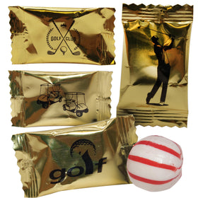 Naturejam golf peppermint candy pack, perfect for golf party decor and favors.