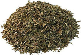 Naturejam crushed mint leaves bulk bag ready to infuse beverages and salads.
