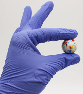 Naturejam multi-color hard candy shows bright layers, perfect for weddings and gifts.