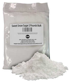 Naturejam No Melt Snow Sugar dusts evenly on donuts for a pristine finish that stays.