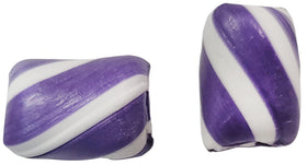 Naturejam Purple Mint Cylinder Twists shine at a candy buffet.
