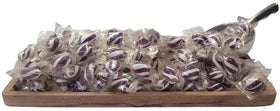 Close-up of Naturejam Purple Mint Cylinder Twists packaging showing quality.