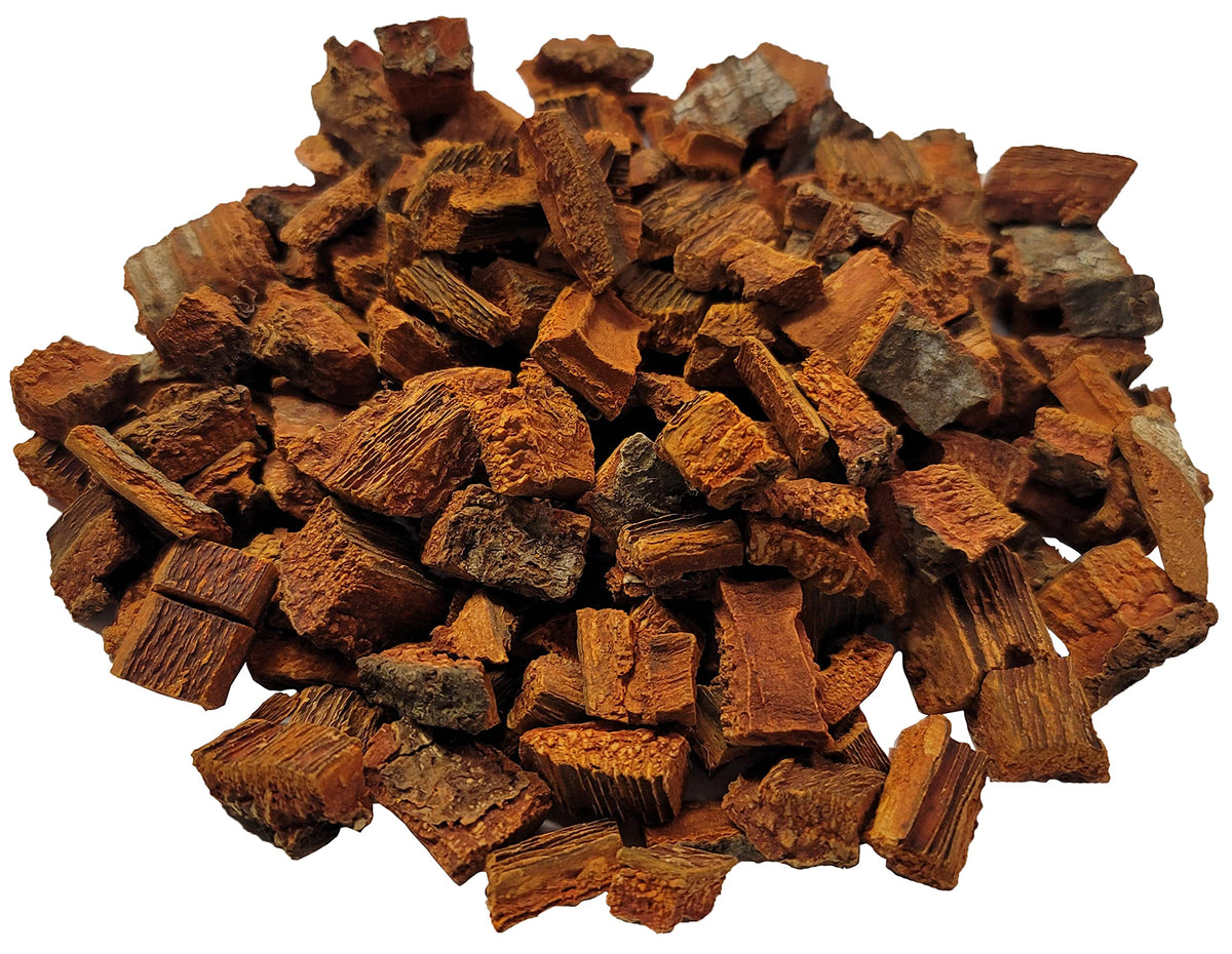 Naturejam quinine bark ground powder for flavoring and infusions.