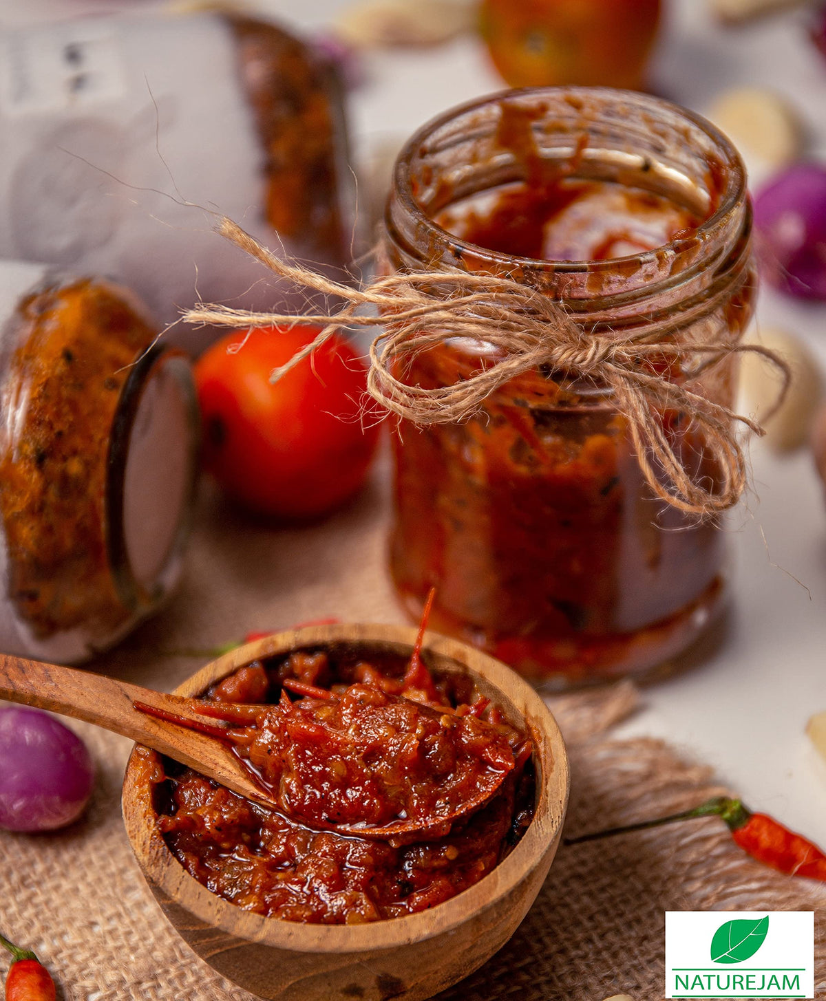 Naturejam jalapeno flakes elevate sauces and dips with flavor