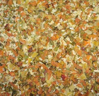 Shelf-stable dried vegetables from Naturejam for long-term storage