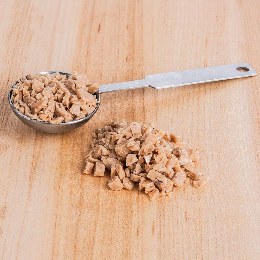 Naturejam Toffee Bits gluten-free label, suitable for gluten-free recipes