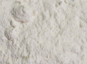 Naturejam Vanillin Powder aroma close-up, ideal for enhancing beverages and pastries.