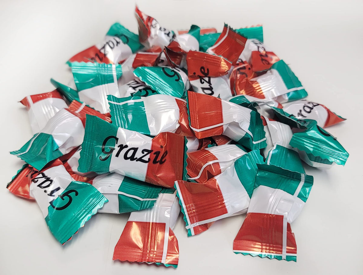 Naturejam Grazie peppermint treat suitable as wedding favors or party gifts.