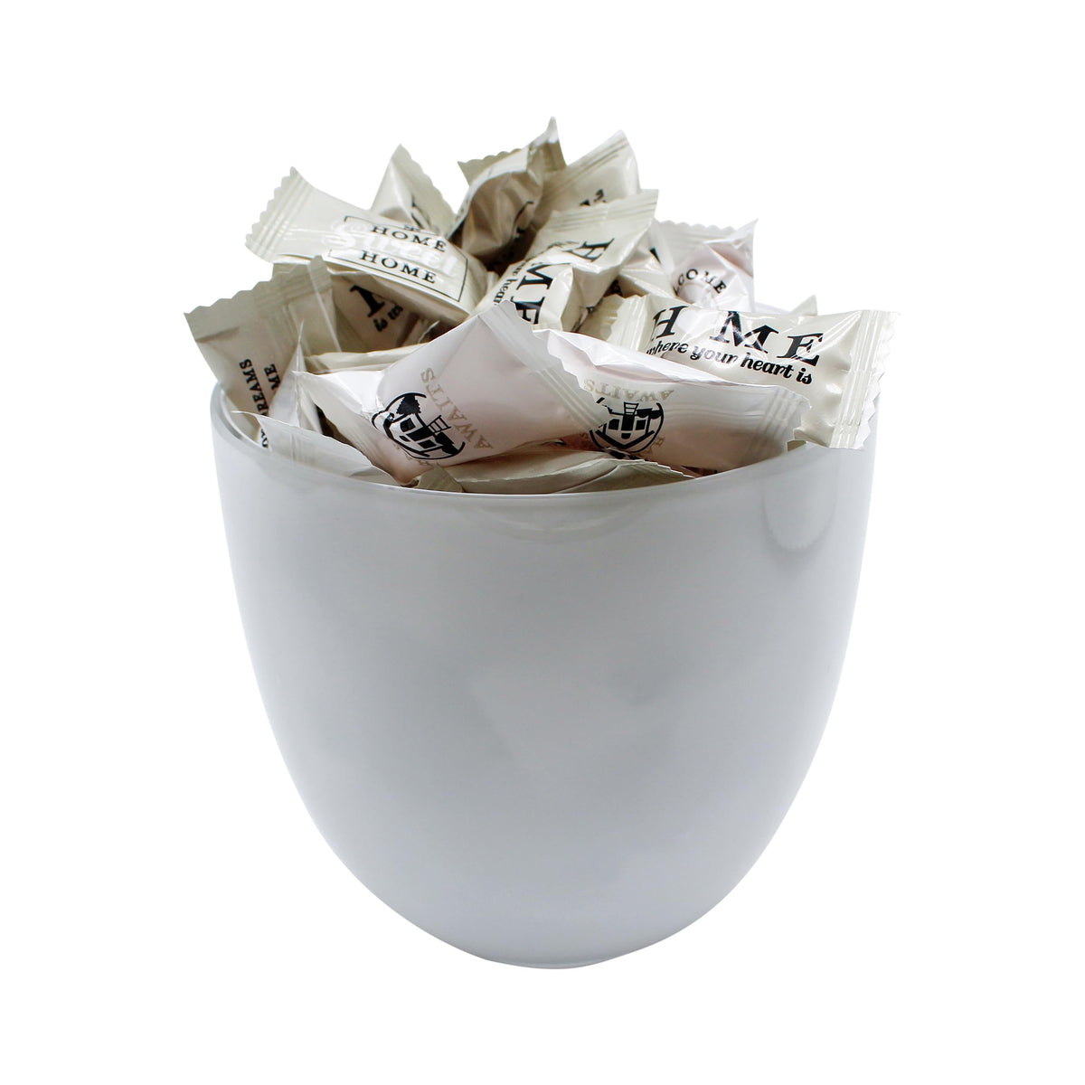 Naturejam Peppermints bulk display for real estate events and candy buffets.