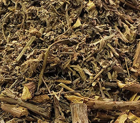 Naturejam Wormwood leaf close-up highlighting bitter, aromatic leaves for infusion.