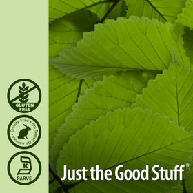Nature's Answer Slippery Elm dosing scene features 1,000 mg per serving.