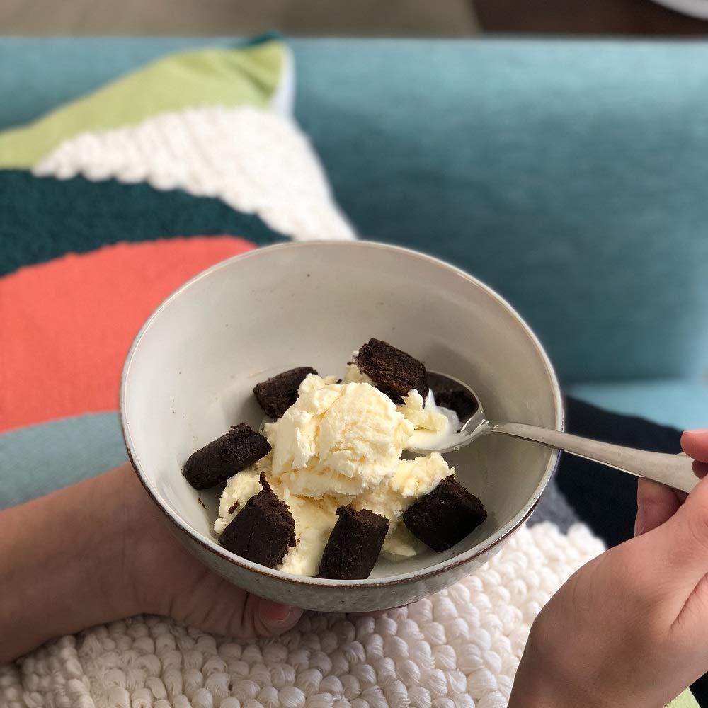 Nature's Bakery bite close-up—soft-baked texture and real fruit flavor