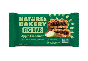 Nature's Bakery fig bar Apple Cinnamon, portable on-the-go snack for lunch boxes.