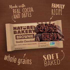 Nature’s Bakery Peach Apricot fig bar close-up, fruity flavor for travel.