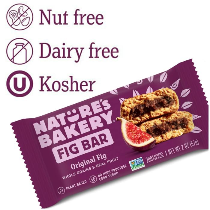 Nature's Bakery Soft-baked texture fig bars highlight for grab-and-go moments