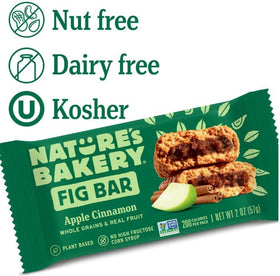Nature's Bakery Blueberry fig bars, convenient on-the-go for busy days