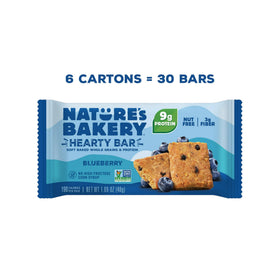 Nature's Bakery Hearty Bars Blueberry whole grains boost energy during workouts