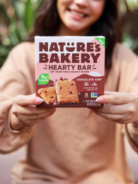 Nature’s Bakery Hearty Bars Chocolate Chip whole grains, non-GMO verified snack