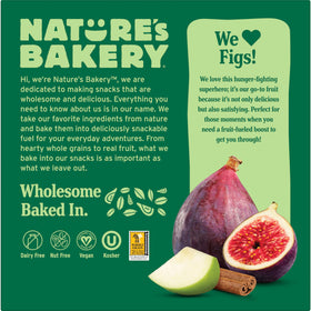 Nature's Bakery Fig Bars in a lunchbox, kid-friendly snack.