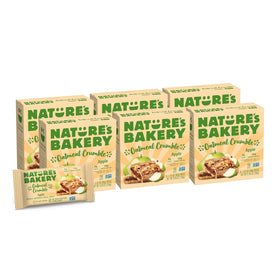 Nature's Bakery Oatmeal Crumble Apple Bars pack for on-the-go snacking