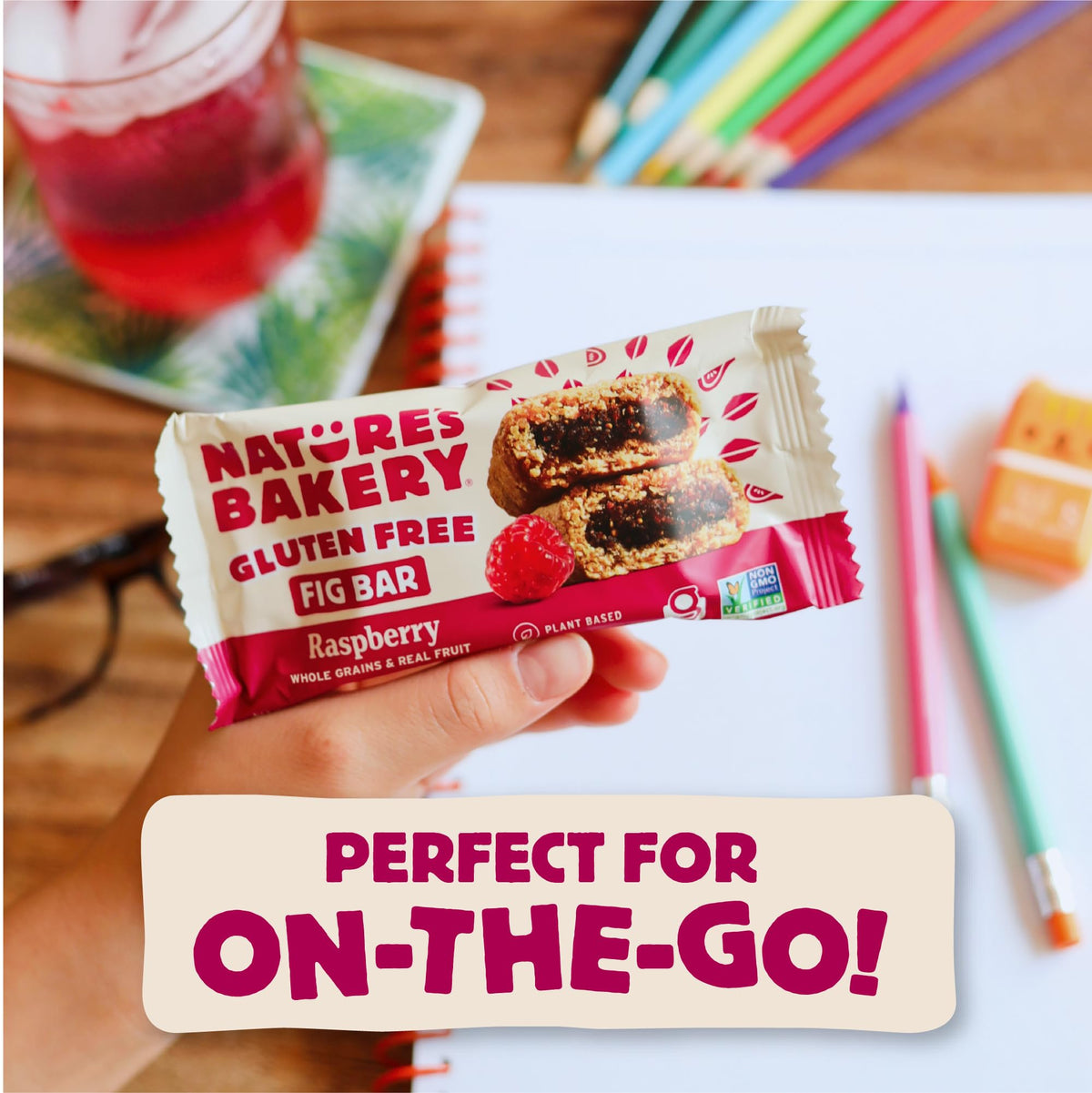 Twin-pack design keeps two bars fresh and portable.
