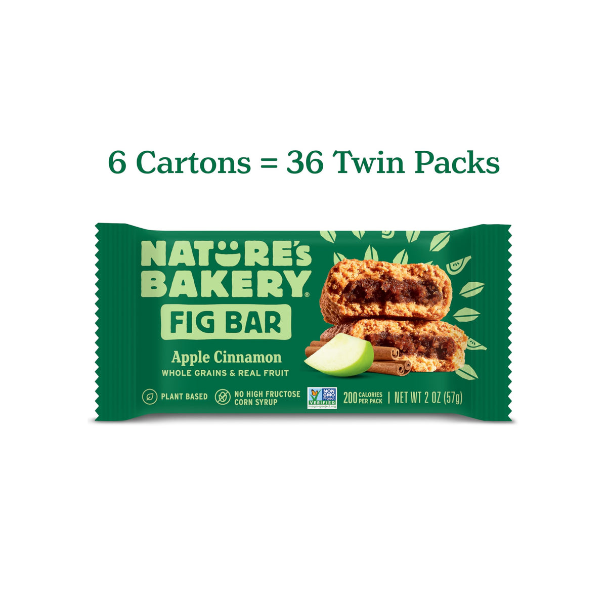 Nature's Bakery Whole Wheat Fig Bars close-up shows soft, chewy texture.
