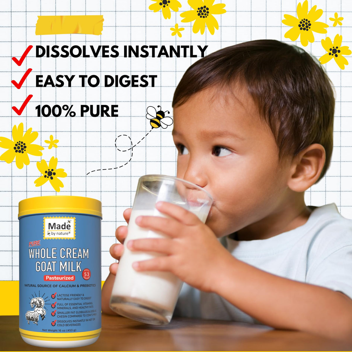 Nature's Diet goat milk powder baking and cooking in everyday recipes