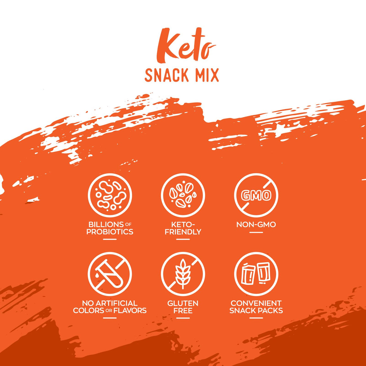 Nature's Garden Keto Snack Mix macadamia nuts and pecans deliver low-carb crunch.