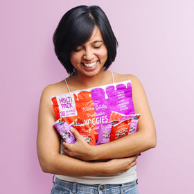 Nature's Garden Yoggies high-fiber option with tasty flavors.