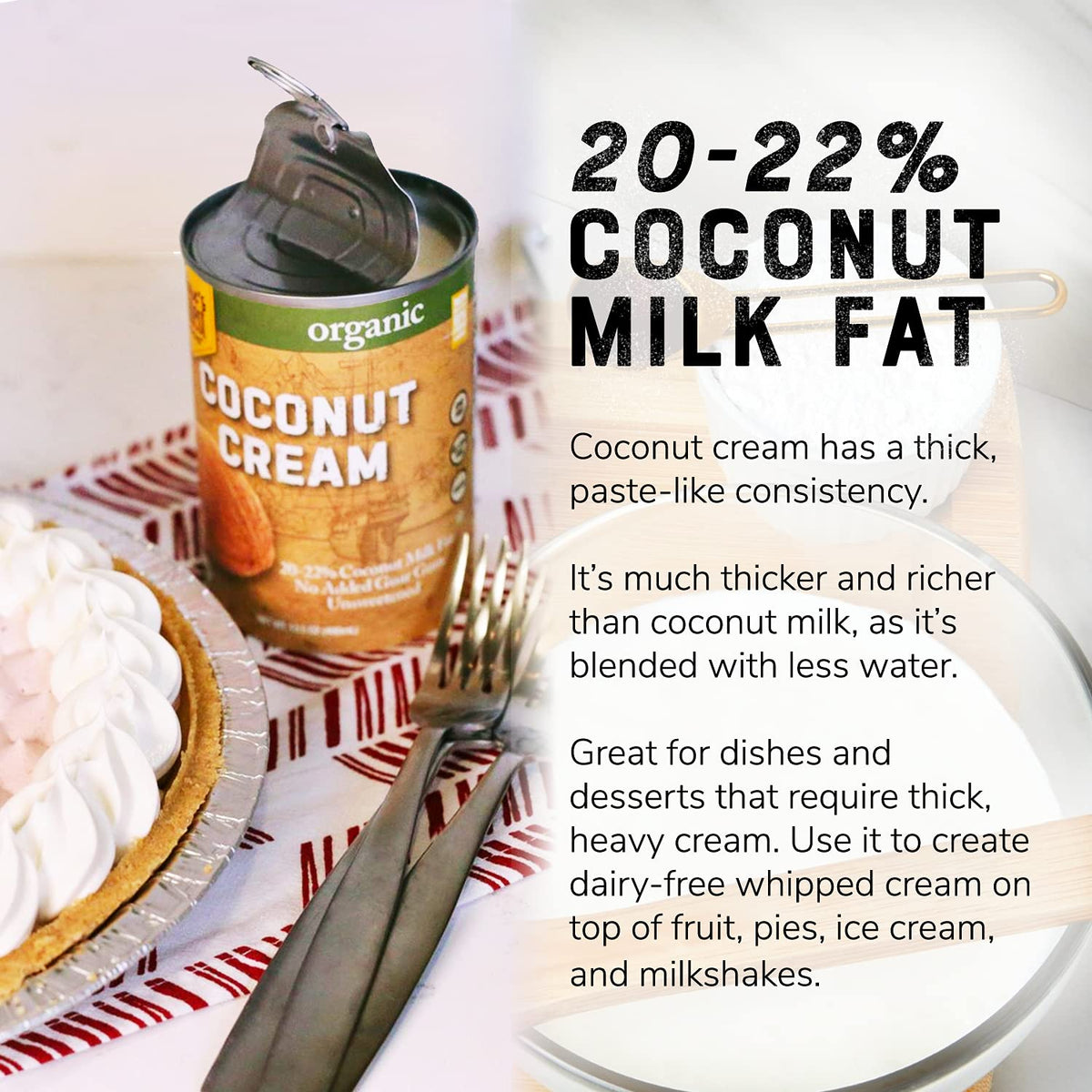 Nature's Greatest Foods coconut cream dessert bowl for unsweetened richness