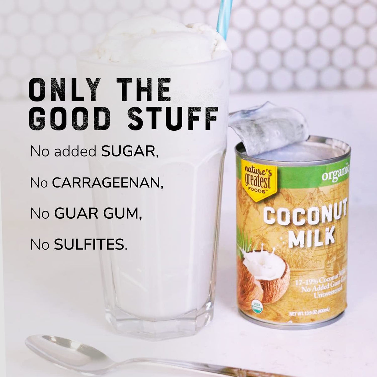 Nature's Greatest Foods coconut milk creamy texture ideal for curries