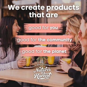 Nature's Harvest turmeric latte mix ready drink demonstrates smooth, creamy texture