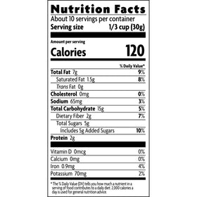 Nature's Path fiber-rich oats and nuts fuel daily routines.