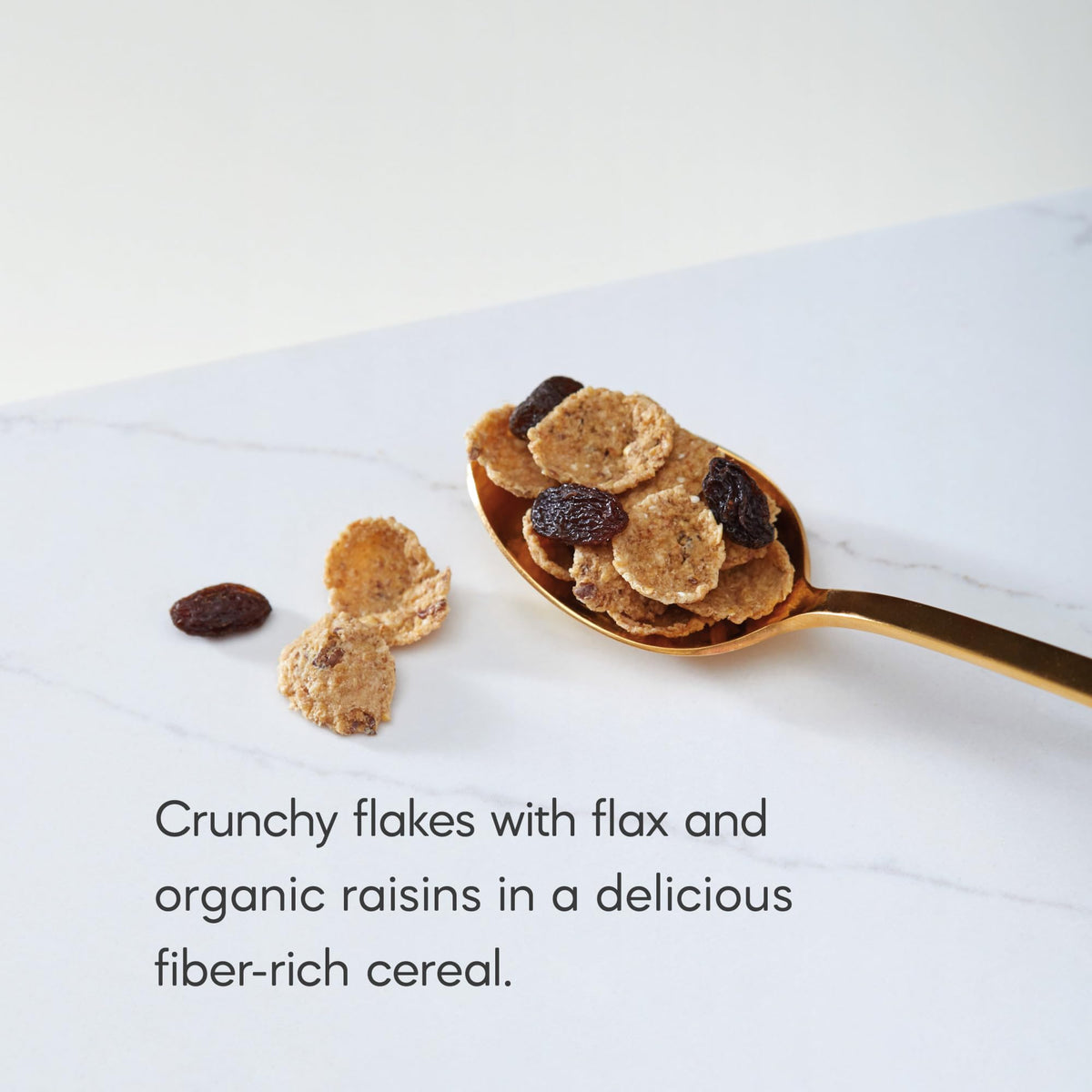 Nature's Path flax seeds close-up highlighting omega-3 content.