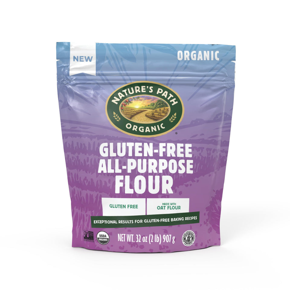 Nature's Path gluten-free all-purpose flour bag ideal for gluten-free baking.