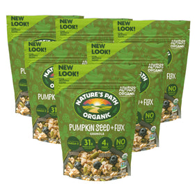 Nature's Path granola clusters with pumpkin seeds and flax for a satisfying crunch