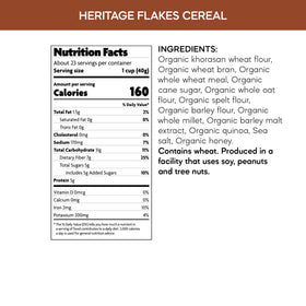 Milk being poured over Heritage Flakes cereal for a crunchy bite