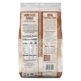 Nature's Path Heritage Flakes stored in Eco Pac bag for everyday nutrition