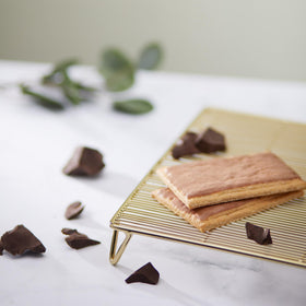 Nature's Path Lotta Chocolotta pack open shows two pastries per wrapper.