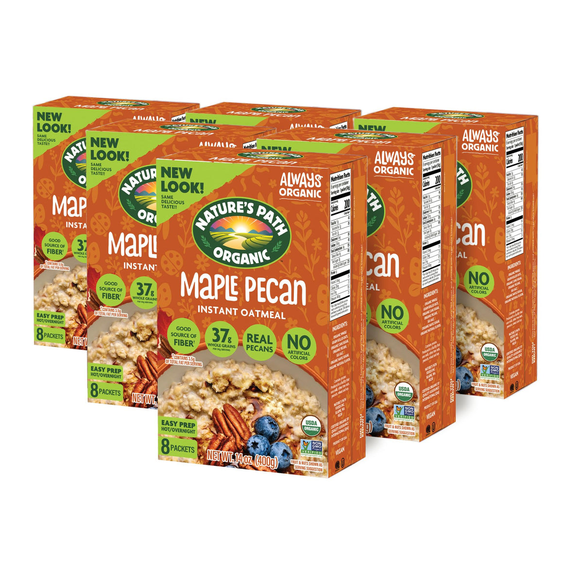 Nature's Path Maple Nut packets ready-to-stir for easy mornings