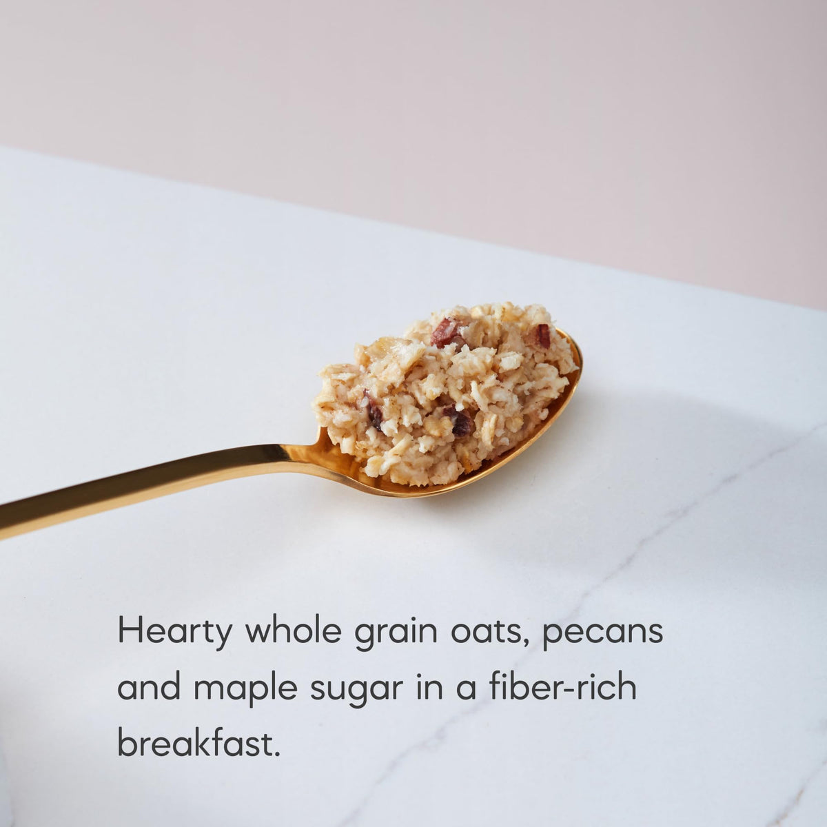 Nature's Path Maple Nut oats served in a cozy bowl