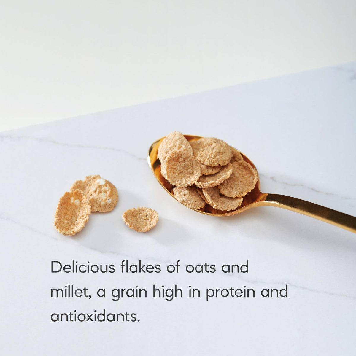 Nature's Path millet rice flakes cereal with pear juice sweetness for natural flavor