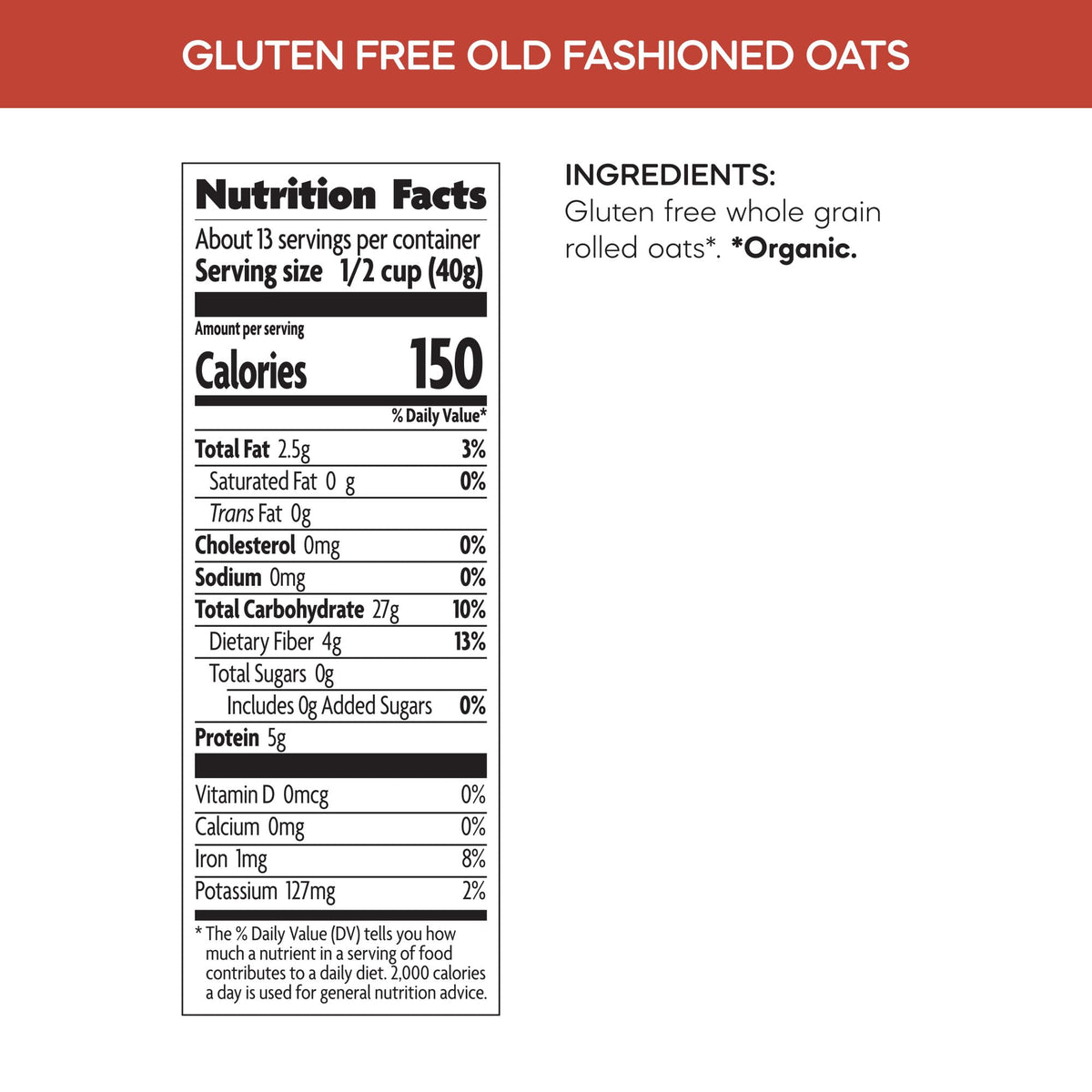 Nature's Path non-GMO oats branding on packaging