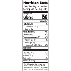 Nature's Path organic, non-GMO oats supporting planet-friendly breakfasts.