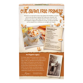 Nature's Path organic oats blend with amaranth, quinoa, and sorghum for hearty texture.