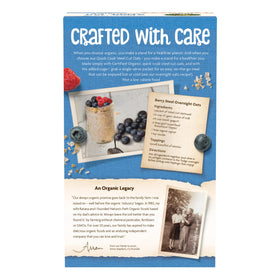 Nature's Path quick cook oat packets ready in minutes for easy prep.