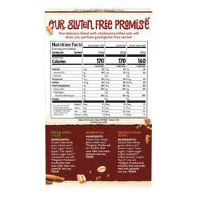 Nature's Path quick prep oats; add hot water and stir
