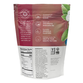 Nature's Path granola with broccoli, kale and spinach boosts green goodness.